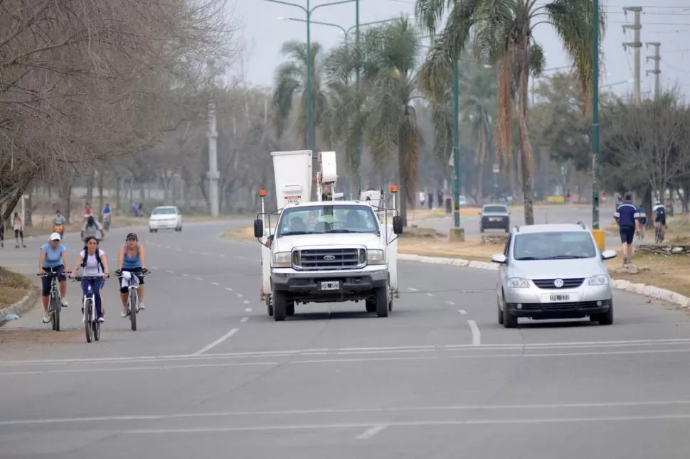 AVENIDA PRESIDENTE PERÓN la gaceta / foto de INÉS QUINTEROS ORIO