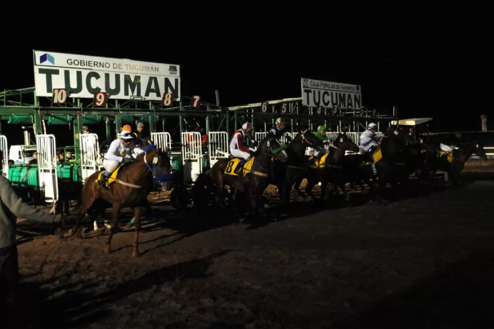 UNA PROPUESTA IMPERDIBLE. La reunión de esta tarde promete grandes emociones para los aficionados del turf. la gaceta / foto de Inés Quinteros Orio (archivo)