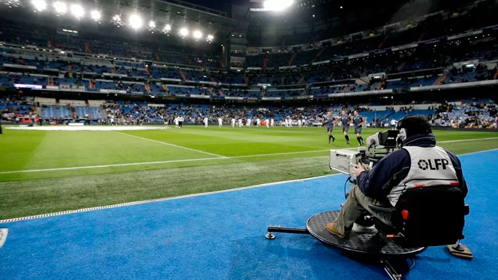 EXPERIENCIA. Mediapro es la encargada de televisar la Liga de España. FOTO TOMADA DE WWW.ELMUNDO.ES