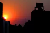 Calor y lluvia, la combinación del jueves