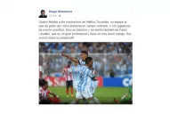 Hasta Maradona festejó la clasificación de Atlético: somos todos tucumanos