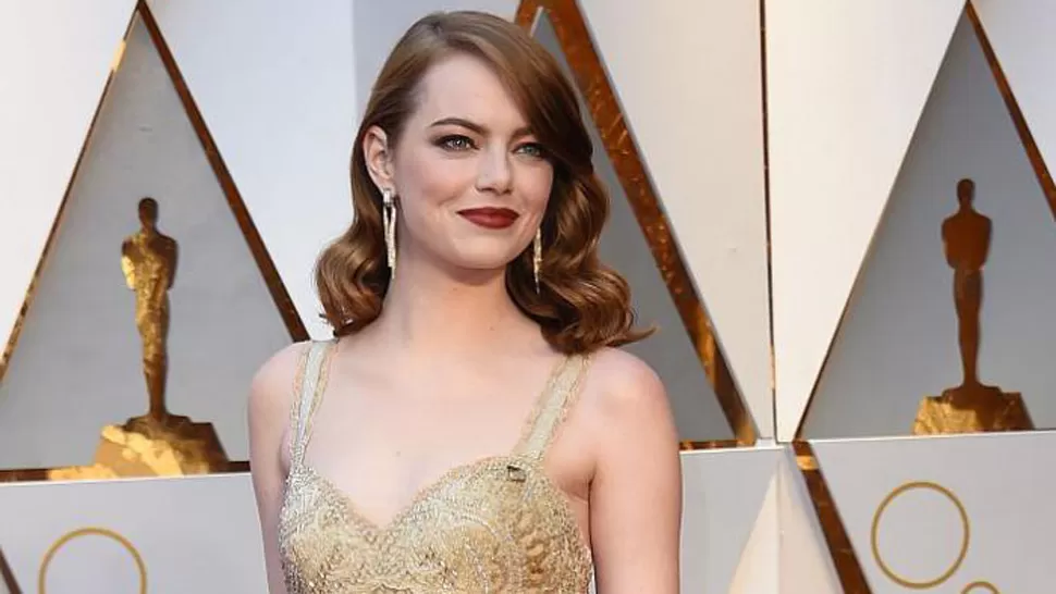 EMMA STONE. Mejor actriz por La la land. FOTO TOMADA DE TROME.PE