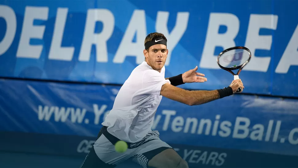 ESCALADA. Delpo se metió entre los 40 mejores después de casi tres años. FOTO TOMADA DE ATPWORLDTOUR.COM