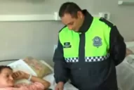 El policía asesinado por motochorros había asistido en un parto en 2014