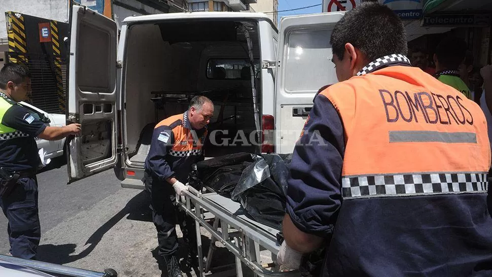 TAREAS POLICIALES. Tras la trágica muerte del adolescente de 18 años. la gaceta / foto de Antonio Ferroni