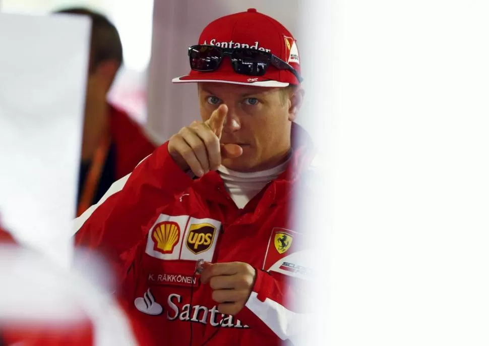 PARA VOS. Raikkonen se prepara para hacer una gran temporada. reuters