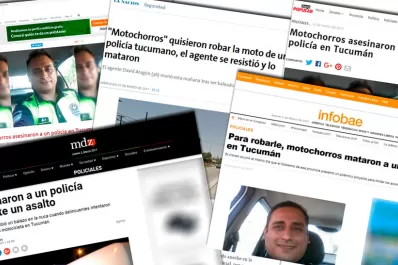 El crimen del policía asesinado por motochorros tuvo repercusión nacional