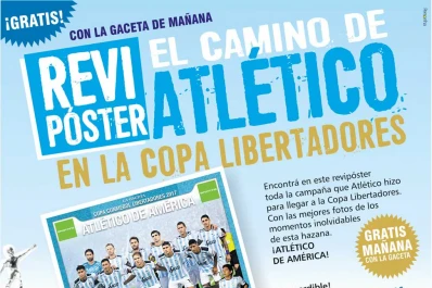 Reservá tu revipóster de Atlético: mañana gratis