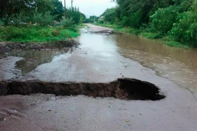 Un fuerte temporal castigó a Catamarca y a Santiago del Estero