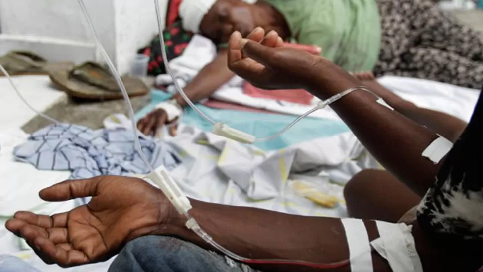 CÓLERA. Los más afectados son niños y ancianos. FOTO TOMADA DE ELDIA.COM.DO