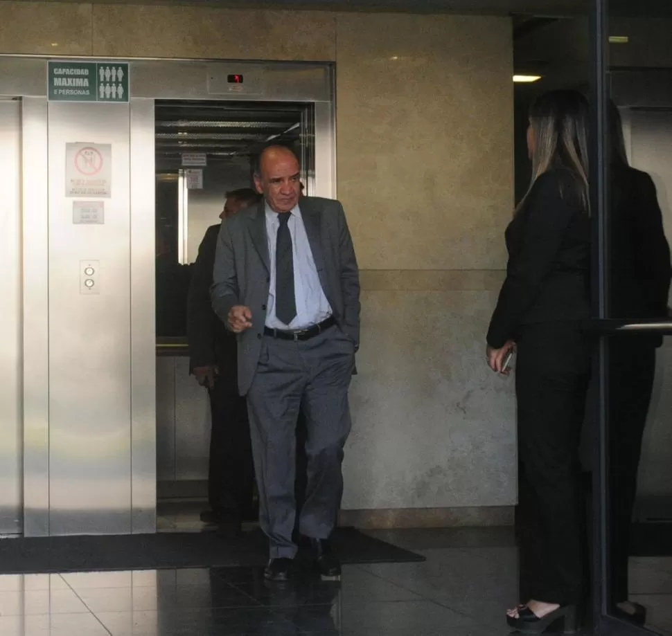 EDMUNDO JIMËNEZ. “Hay que agradecerles a los fiscales”. la gaceta / foto de Antonio Ferroni