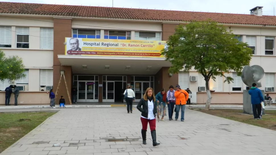 HOSPITAL A DONDE FUE TRASLADADO EL HOMBRE. CAPTURA DE MAPS. 