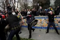 Los estadounidenses se pelean por Trump