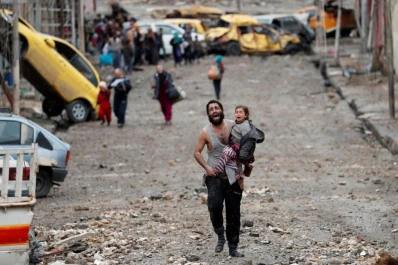 Salvando sus vidas en Mosul