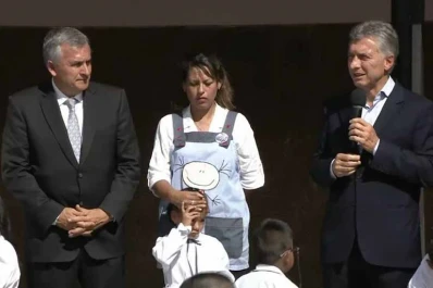 Macri lanzó el ciclo lectivo, en Jujuy, y dijo que el paro docente es oportunista