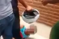 Un motochorro fue abandonado por su cómplice y los vecinos le dieron una paliza