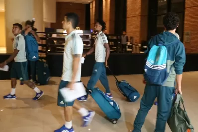 Palmeiras llegó esta madrugada a Tucumán y sólo piensa en Atlético