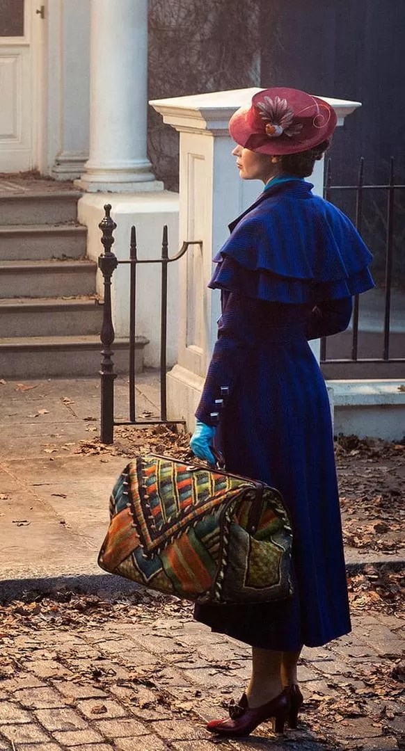 ESTRENO. La primera imagen de Emily Blunt como Mary Poppins.  