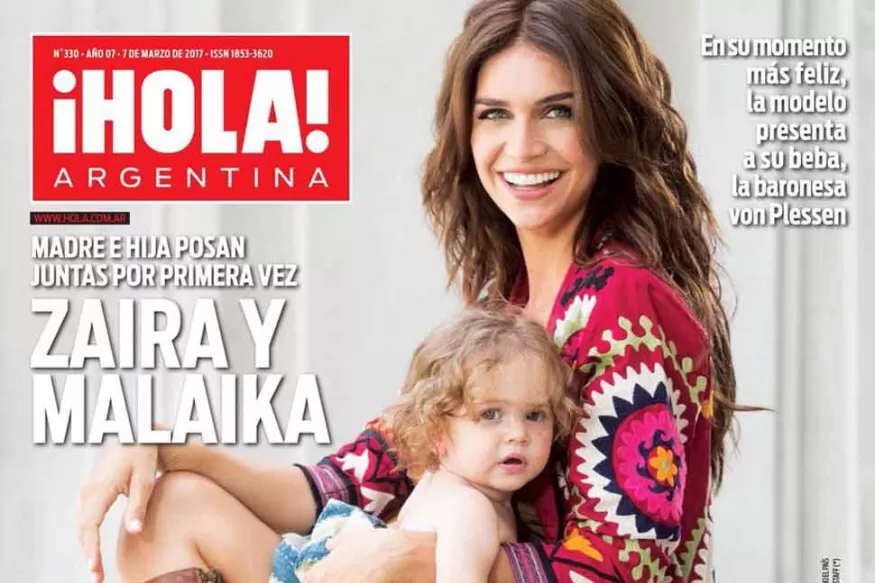 Zaira Nara y su hija Malaika, juntas por primera vez en una foto pública