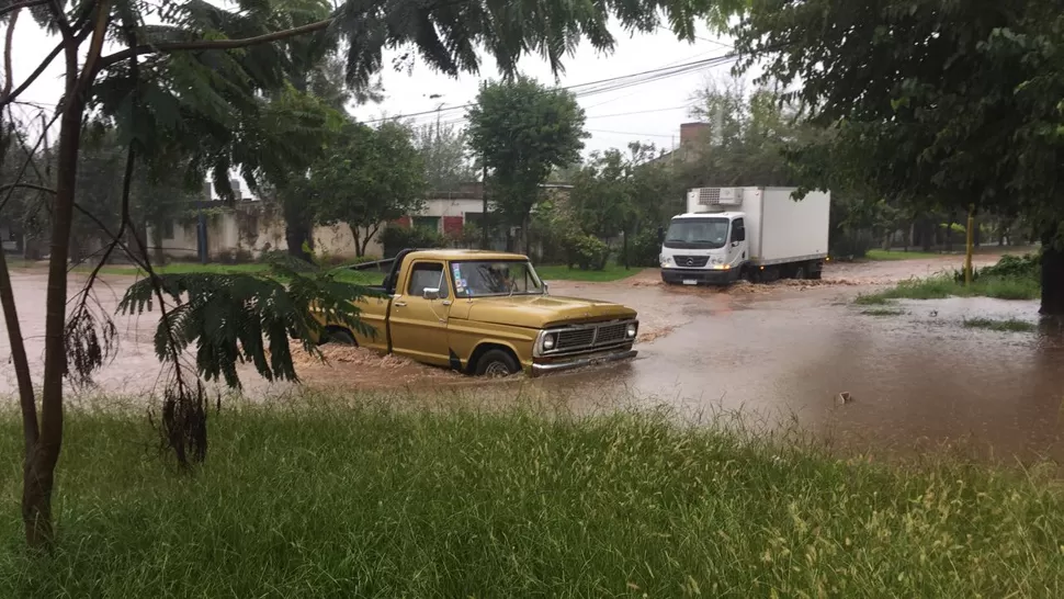 ALBERDI. FOTO ENVIADA POR UN LECTOR A TRAVÉS DE WHATSAPP. 