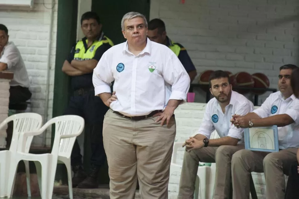 OPTIMISTA. Albornoz sabe que Mitre ingresa en el tramo decisivo de la temporada. la gaceta / foto adrián lugones