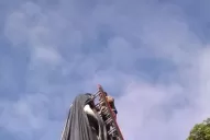 La estatua de La Libertad estará cubierta para mostrar la opresión de las mujeres