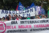 #NiUnaMenos: multitudinaria marcha de mujeres en Tucumán