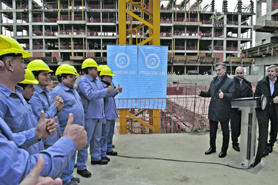 PROGRAMA. Macri le dio el manejo del Procrear al Ministerio del Interior. foto de archivo