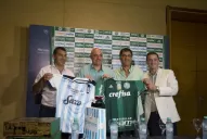 Leito agasajó a su par de Palmeiras