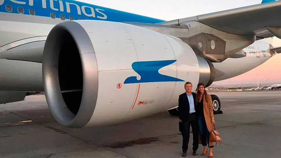 VUELO COMPARTIDO. Los colombianos detenidos viajaba en el avión que tomó Macri, aunque todavía no se determinó cómo ingresó la droga al país.