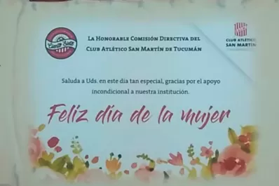 Por el día de la mujer, San Martín tuvo un gran gesto para las hinchas