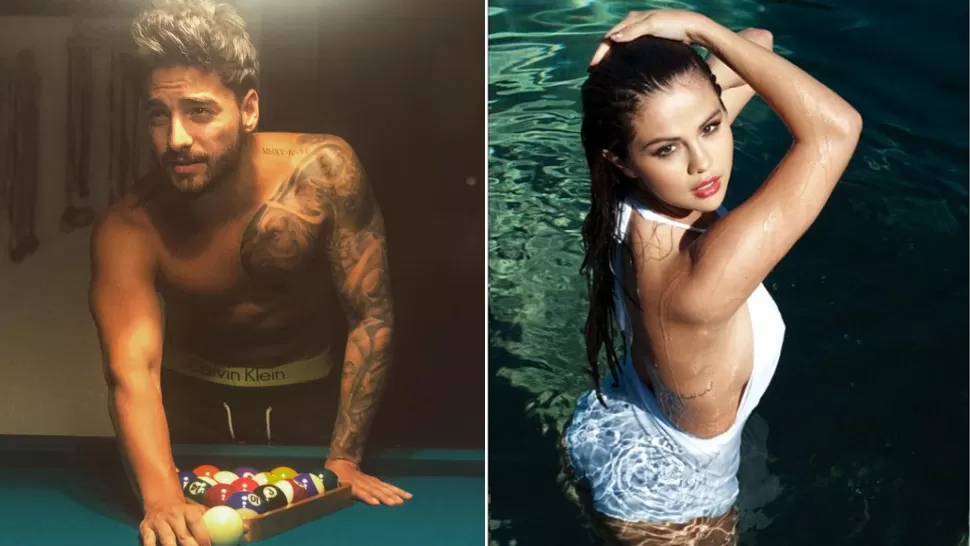 MALUMA Y SELENA GÓMEZ. ¿Qué crees que pasa entre ellos?. FOTOS TOMADA DE INSTAGRAM.