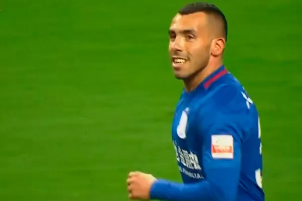 Video: el Shanghai Shenhua de Tevez empató y resignó la punta