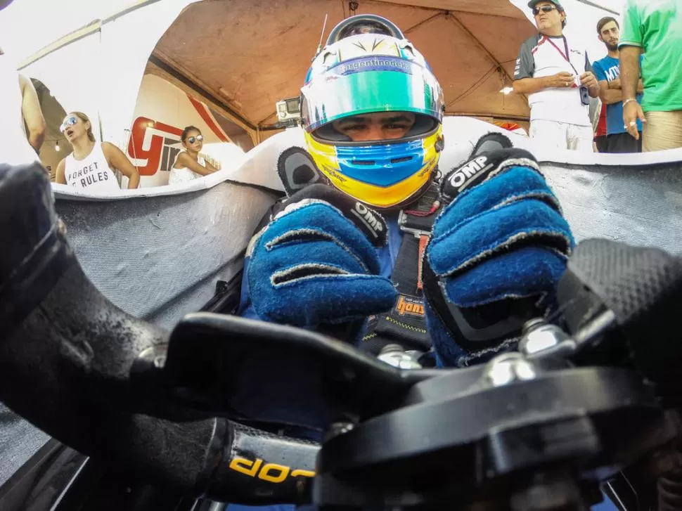 COSTÓ. Moreira Gibilisco se esforzó para conseguir el presupuesto para correr. PRENSA BRAIAN REINOSO 