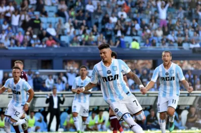 La mejor versión de Racing se llevó por delante a Lanús