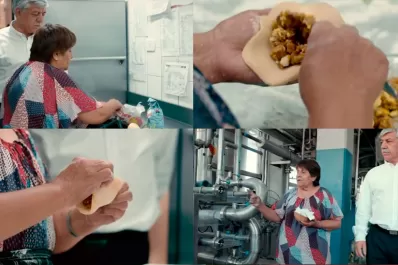 Una empanadera tucumana es protagonista de una publicidad de cerveza