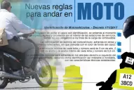 Infografía: todo lo que debés saber para poder circular en moto desde mediados de junio
