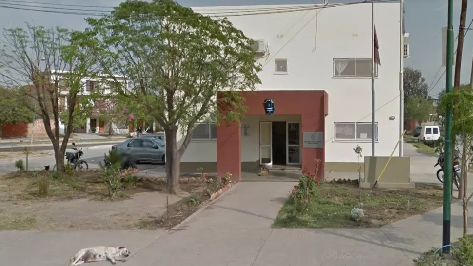 COMISARÍA CUARTA DE SALTA. Acá se radicó la denuncia. CAPTURA DE MAPS. 