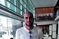 Barone, ex líder del “Decano”, viajó a Montevideo para reencontrarse con viejos amigos