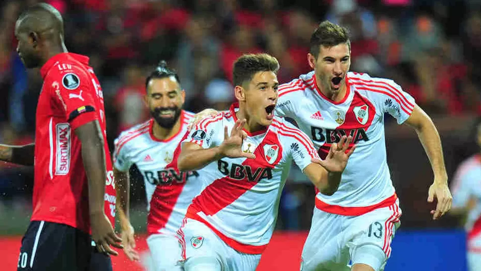 QUARTA. Metió el último gol a los seis del segundo tiempo. FOTO TOMADA DE CLARIN.COM