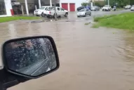 En Yerba Buena, las avenidas se convirtieron en ríos
