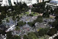 Contundente reclamo docente en Buenos Aires