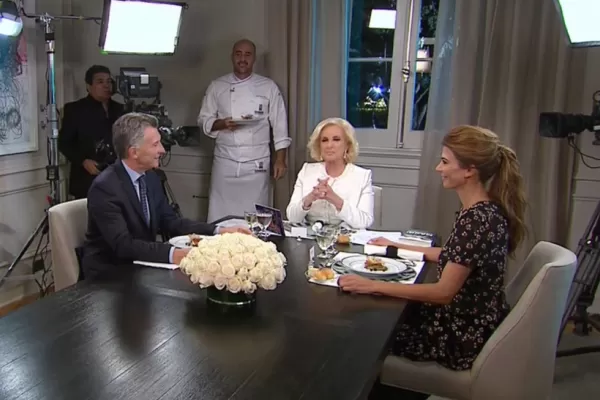 Mirtha Legrand a Macri: me parece que ustedes no ven la realidad