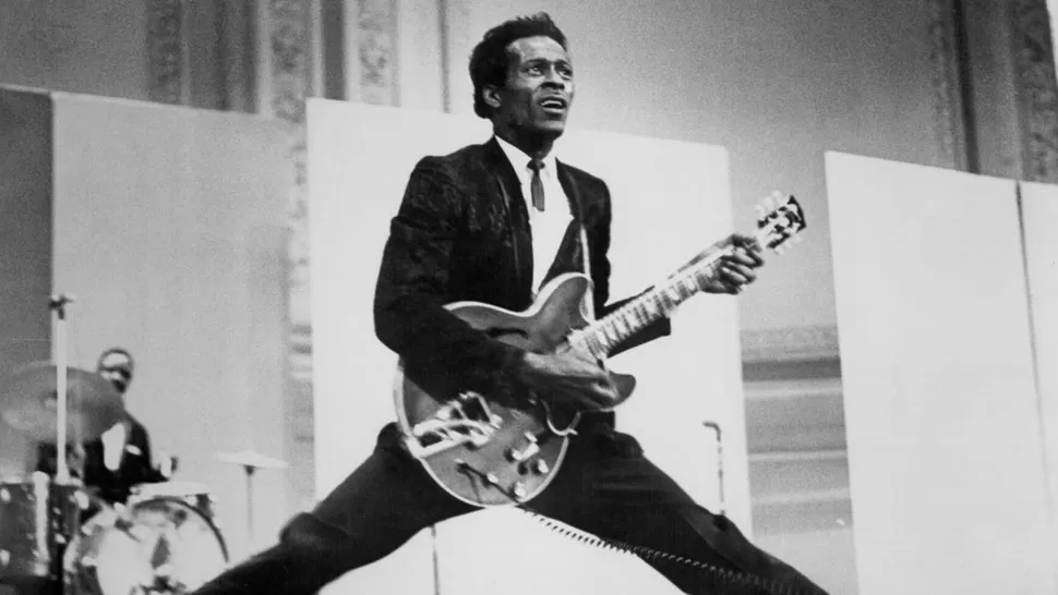 CHUCK BERRY. El músico, en sus tiempos de gloria.