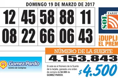 Los Números de Oro de LA GACETA