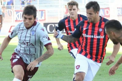 San Lorenzo perdió en Mendoza y no pudo ser puntero
