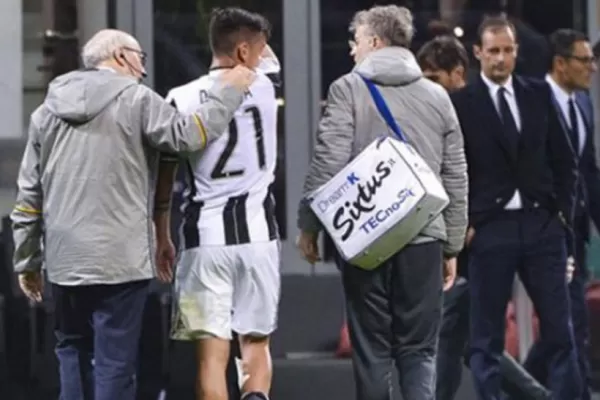 Dybala se lesionó y preocupa a la Selección