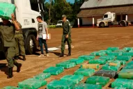 Un perro antinarcóticos descubrió cuatro toneladas de marihuana en un camión