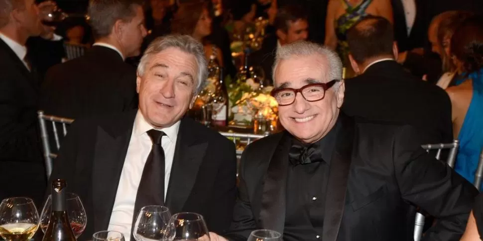 EL ACTOR Y EL DIRECTOR. Robert De Niro y Martin Scorsese, además de mantener una gran amistad, volverán a trabajar juntos, y en una historia que les gusta: la vida de un gángster. archivo 