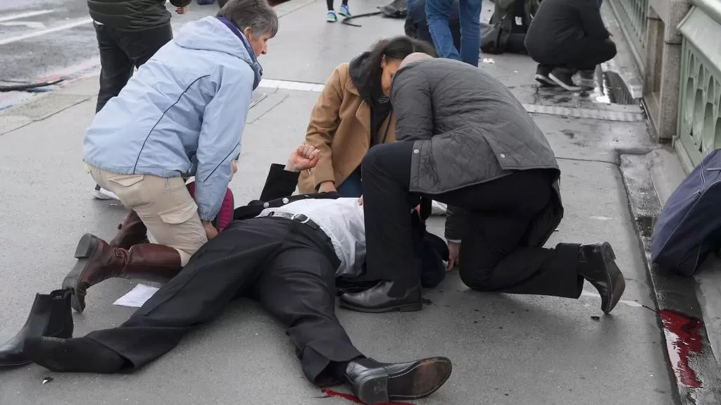 Mirá las estremecedoras fotos de tiroteo en Londres